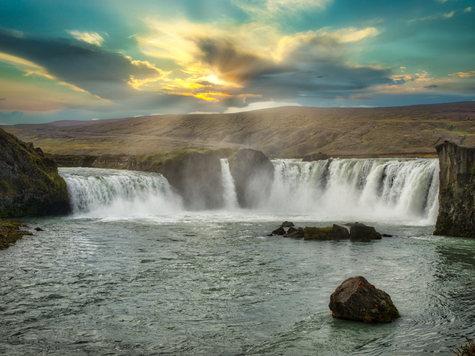 Waterfall Iceland