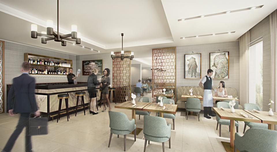 Inside Restaurant