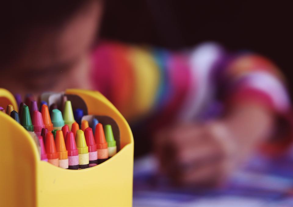 Crayons Drawing