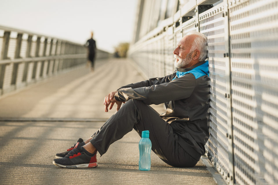 Athlete Resting