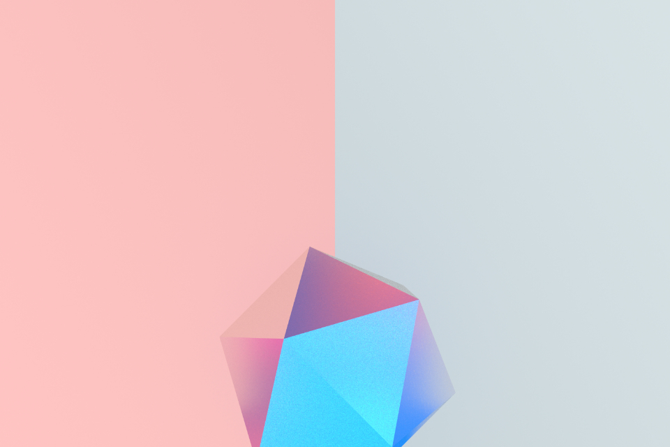 Pastel Flat Lay