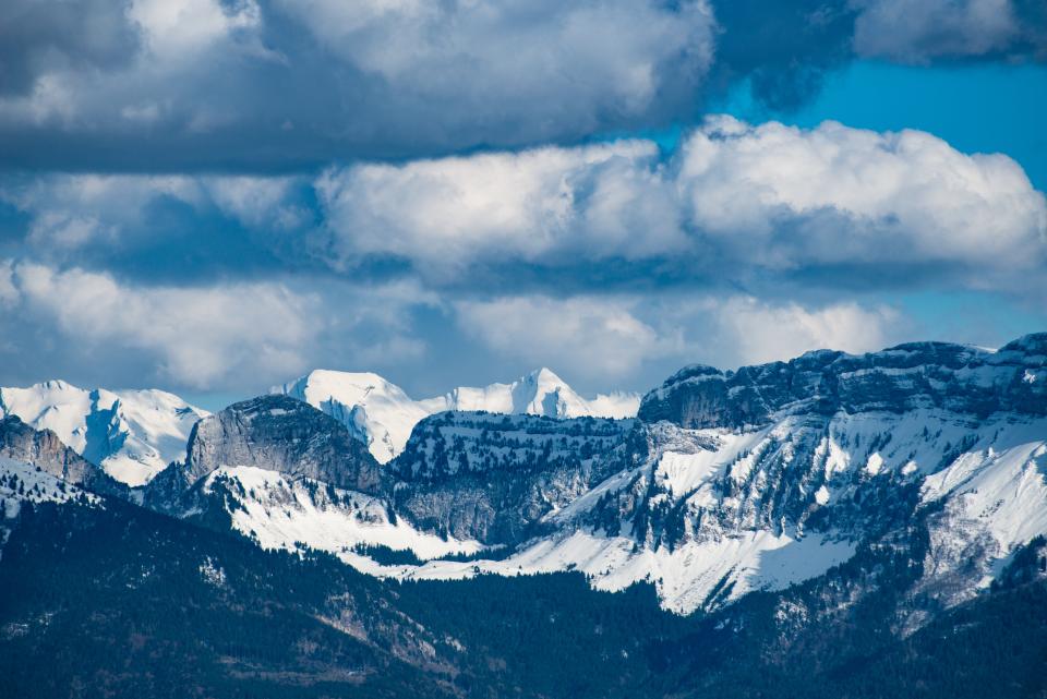 Mountains Snow