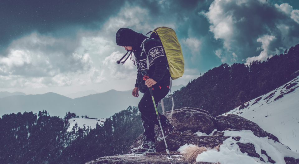 Man Hiking