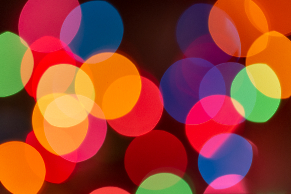 Bokeh Colorful