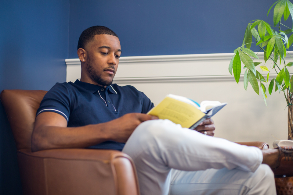 Man Reading