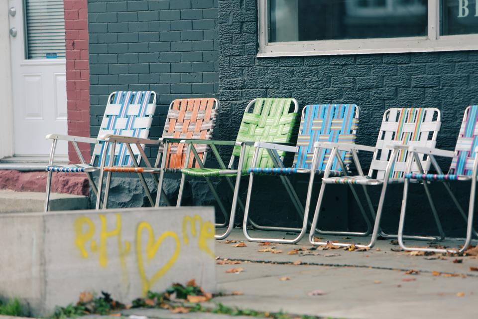 Lawn Chairs Graffiti