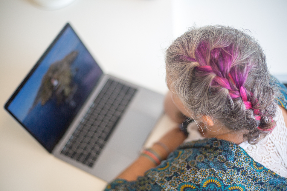 Woman Working