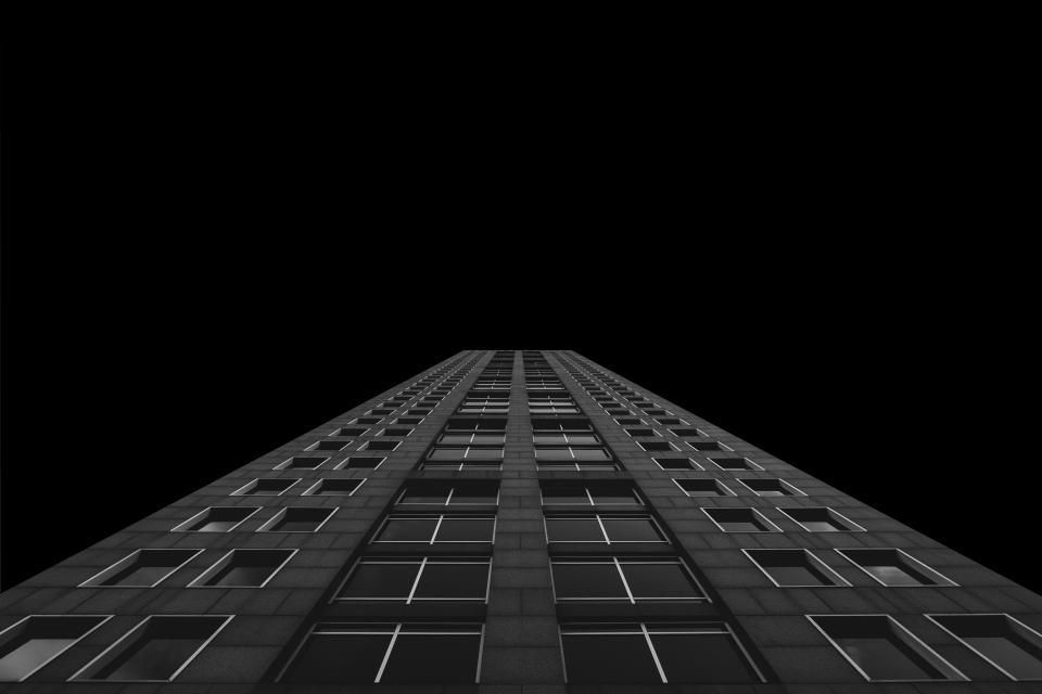 Dark Black And White