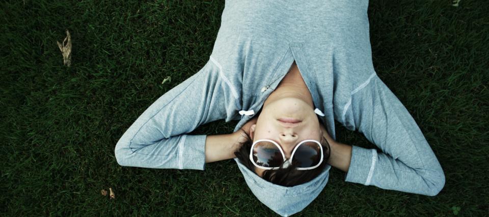 Lying Down Hoodie