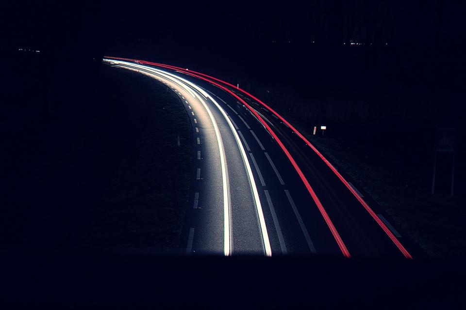 Long Exposure Car
