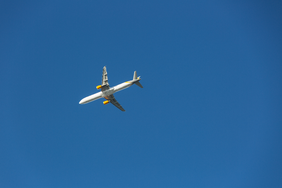 Plane Blue