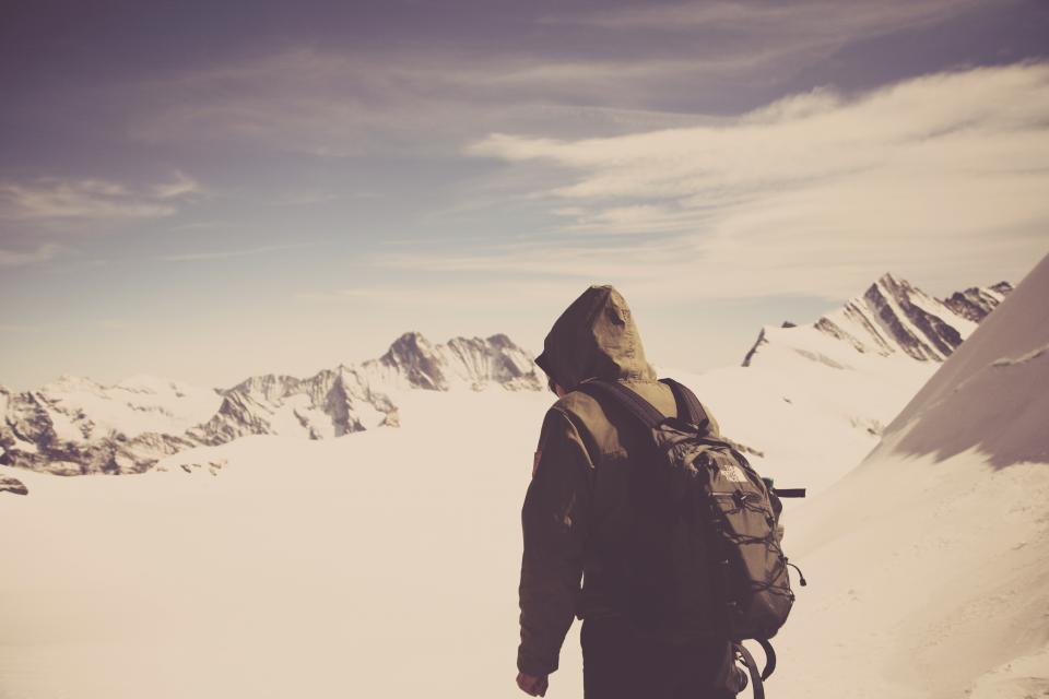 Hiking Climbing