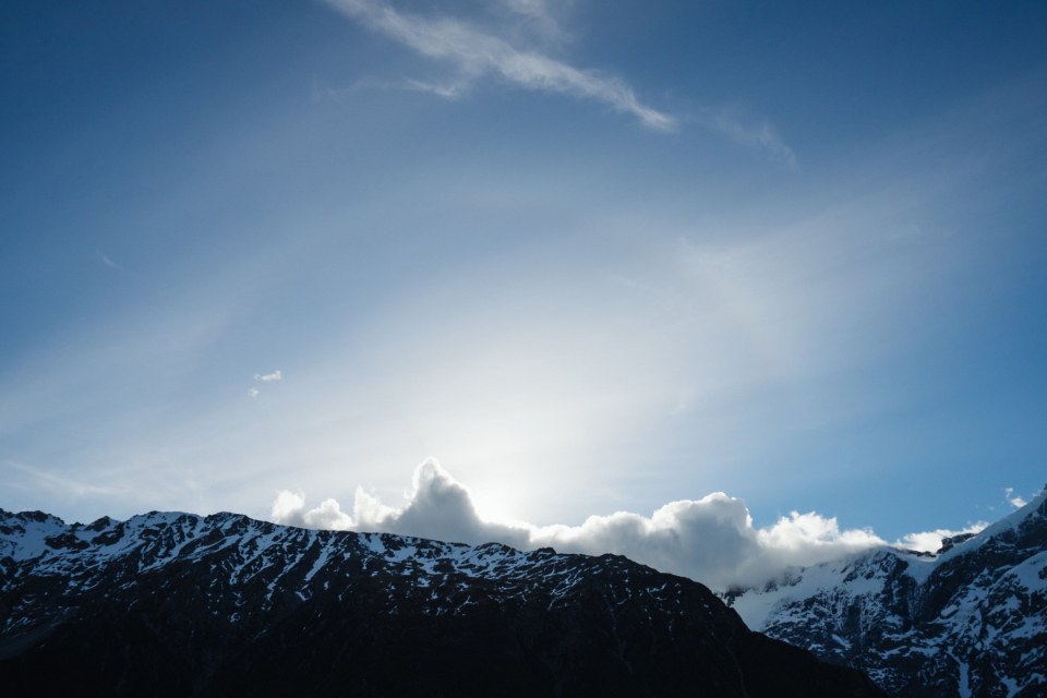 Mountains Blue