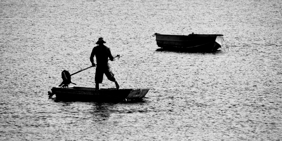 Fisherman Silhouette