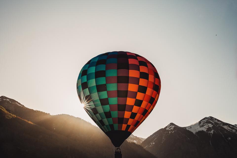 Hot Air Balloon Sky
