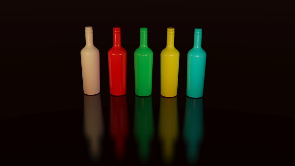 Colorful Bottles