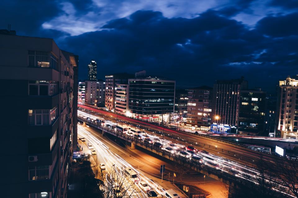 Long Exposure Car