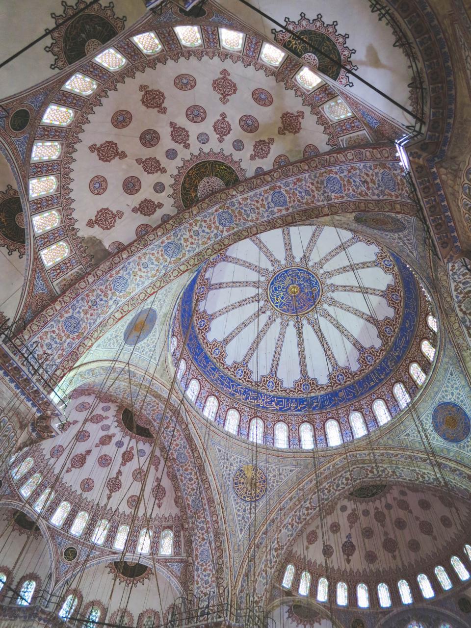 Blue Mosque Ceiling