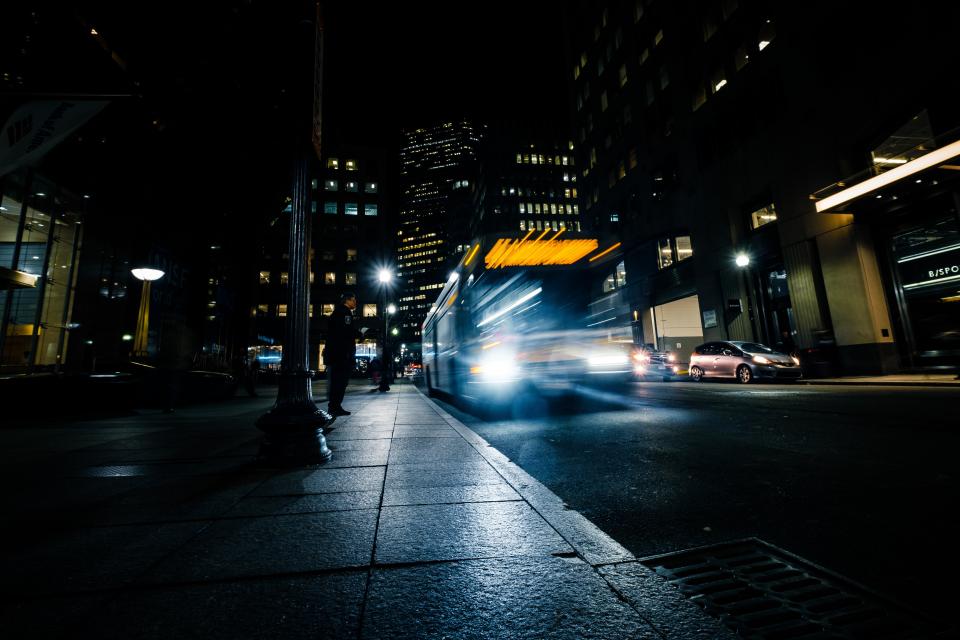 Long Exposure Bus