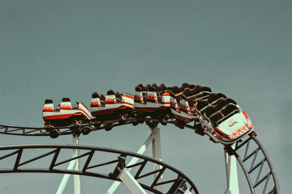 Roller Coaster Blue