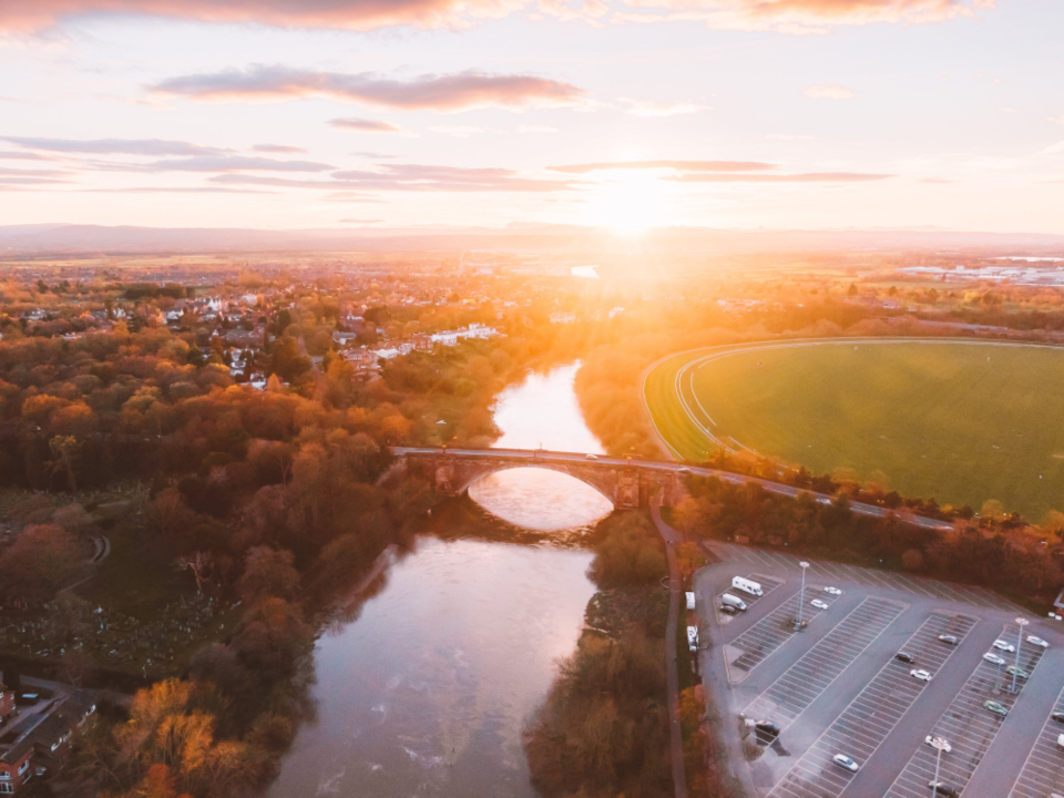 Sunset River