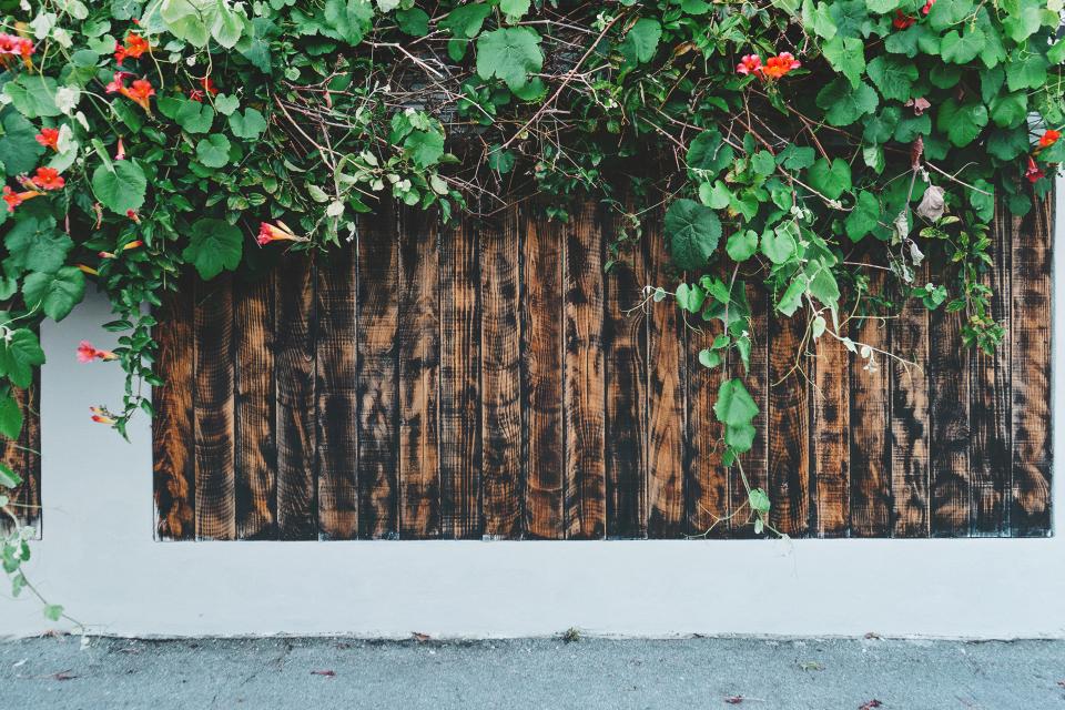 Woodgrain Fence