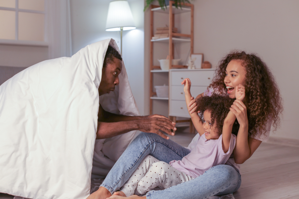 Family Playing