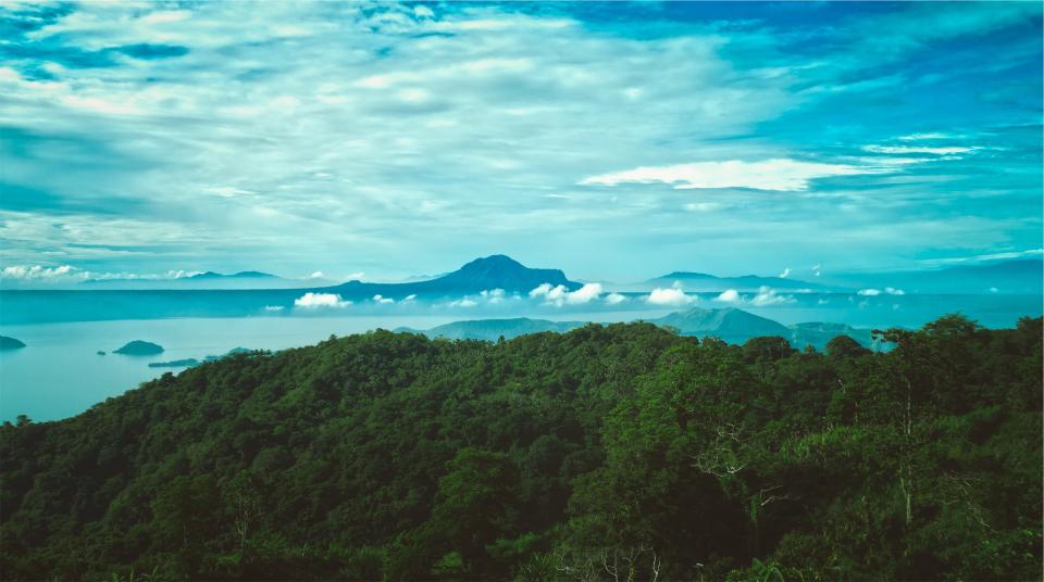 Landscape Blue