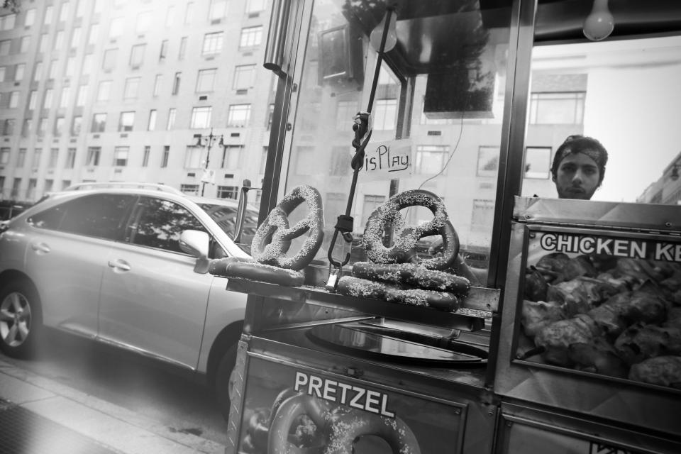 Food Stand Pretzels
