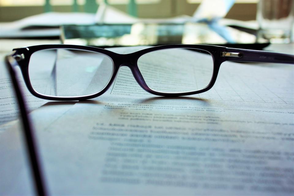 Eyeglasses Paper