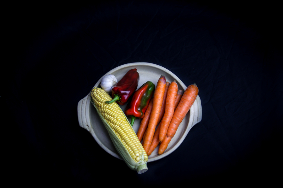Isolated Vegetables