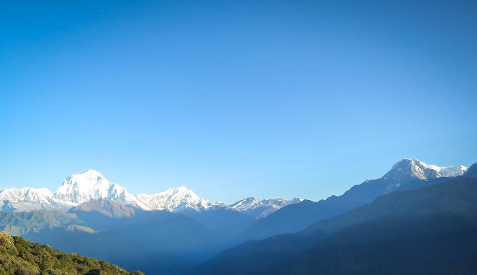 Annapurna Mountain Range Nepal