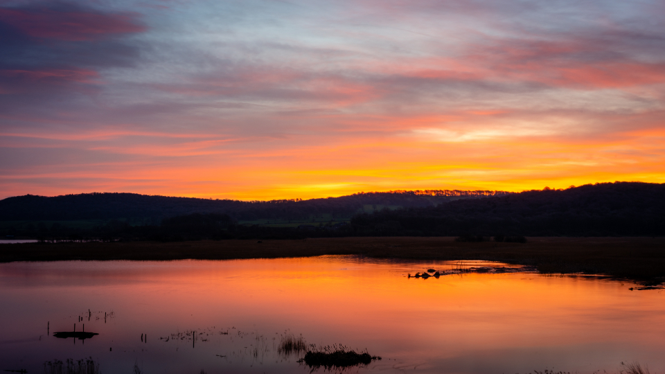 Sunset Water