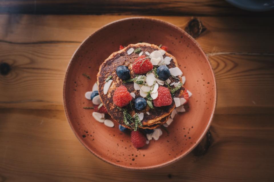 Pancake Raspberry