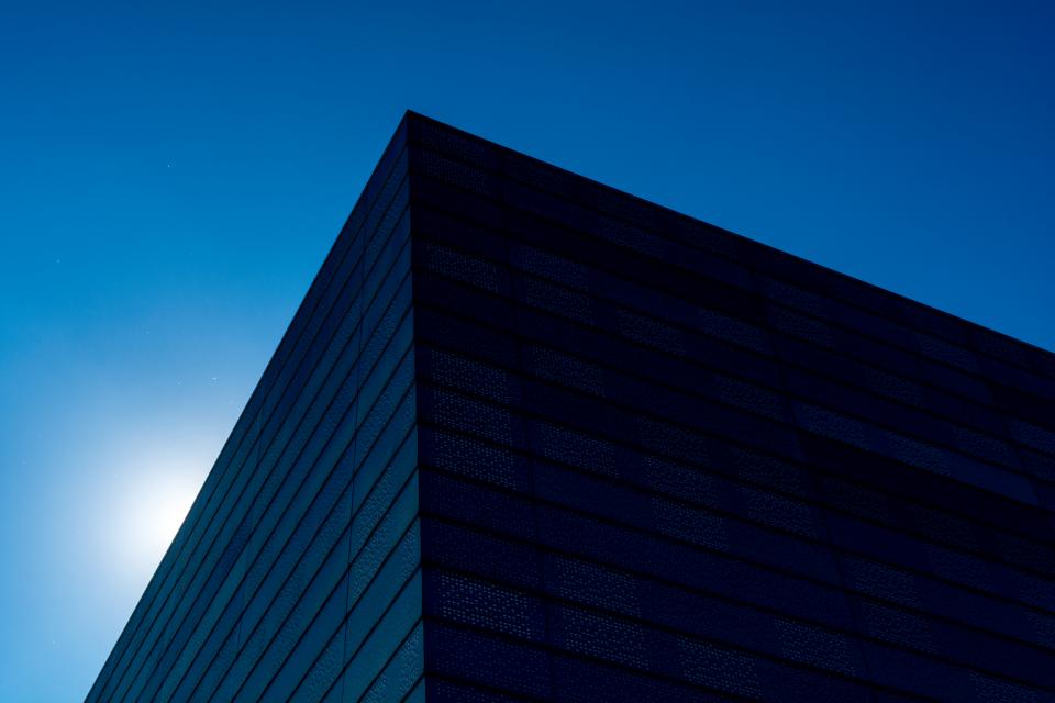 Blue Buildings