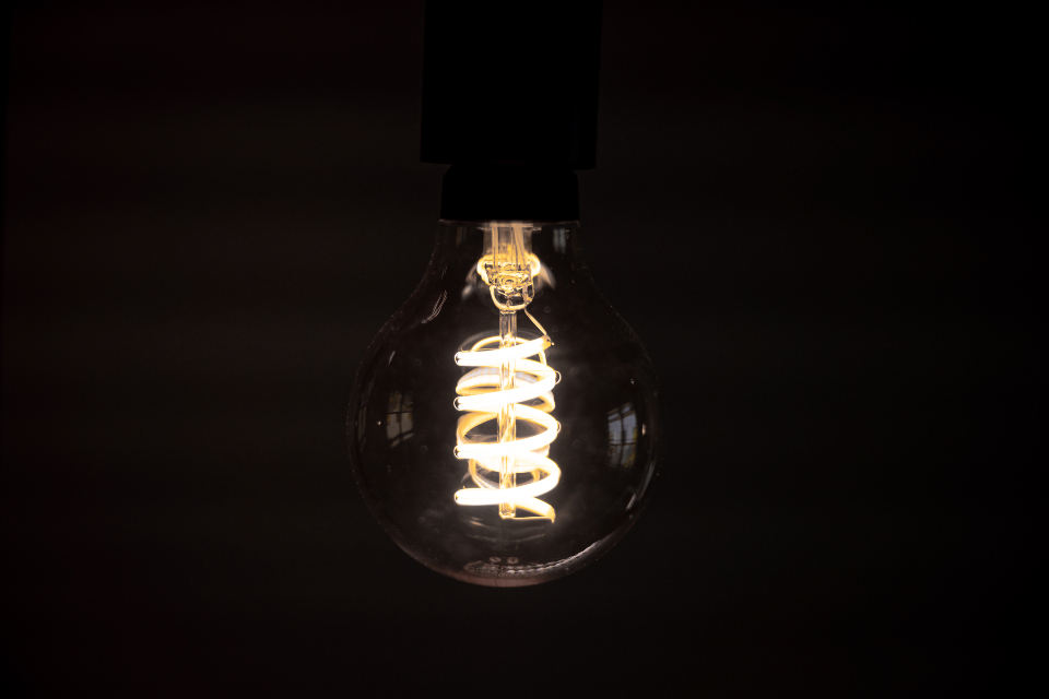 Lightbulb Illuminated