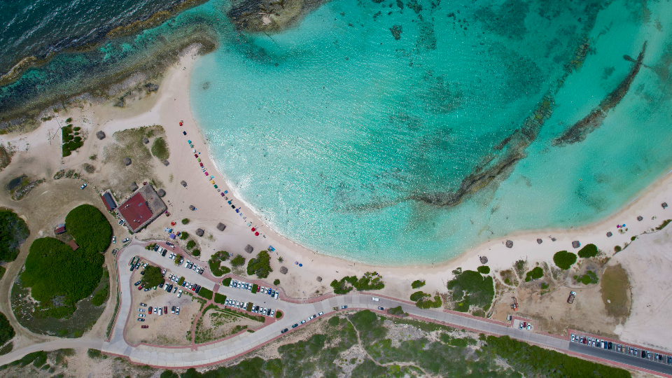 Aerial Beach