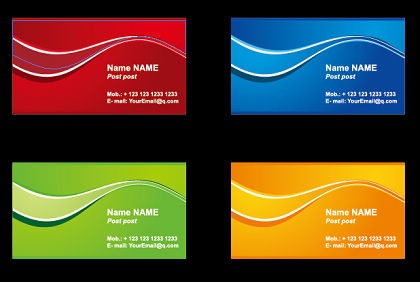 A Series of Practical Card Templates