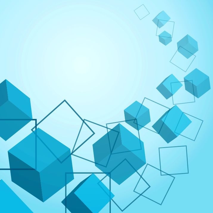 Cubes Background Vector
