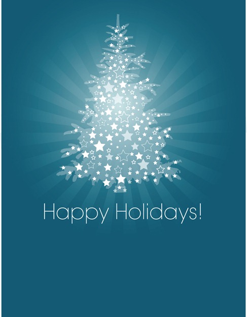 Free Christmas Tree Vector Graphic Pack