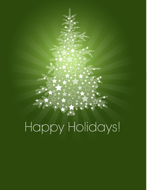 Free Christmas Tree Vector Graphic Pack