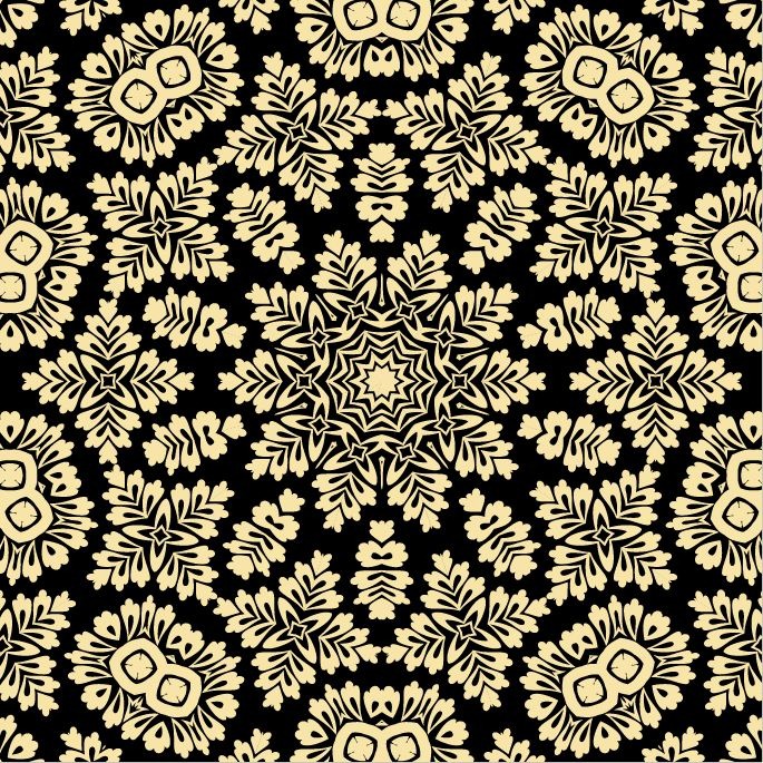 Floral Seamless Vector Background