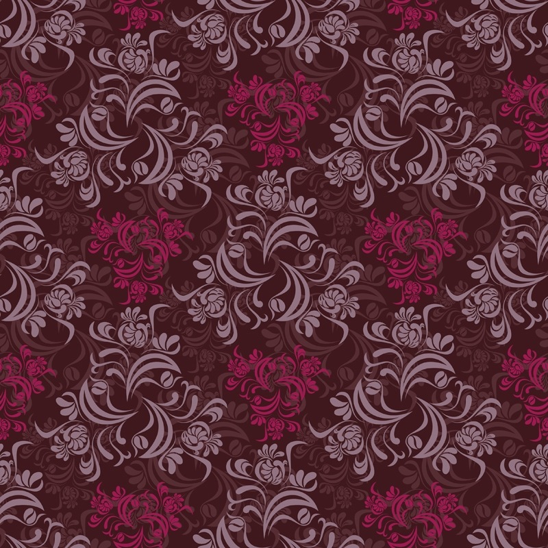 Seamless Floral Background Vector