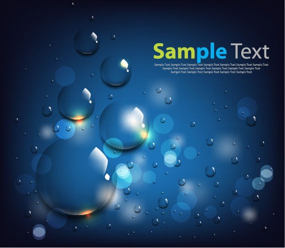 Water Background Vector Art