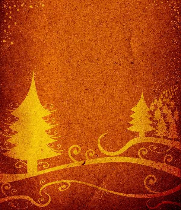 Abstract Christmas Tree Graphic