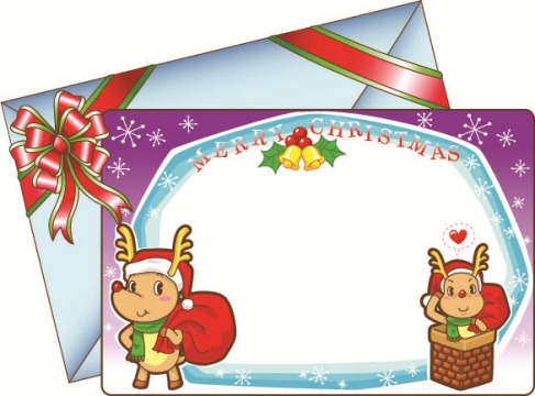 8 Lovely Christmas Vector Cards