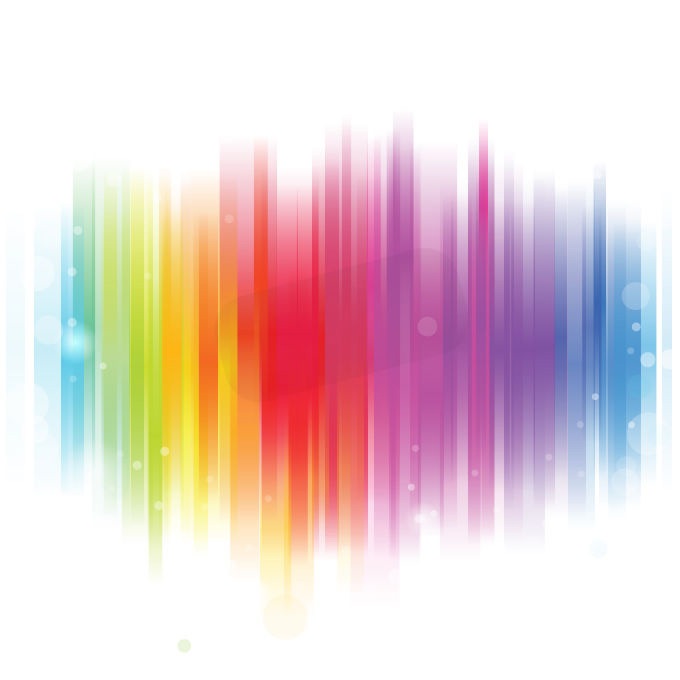 Colorful Glowing Background Vector
