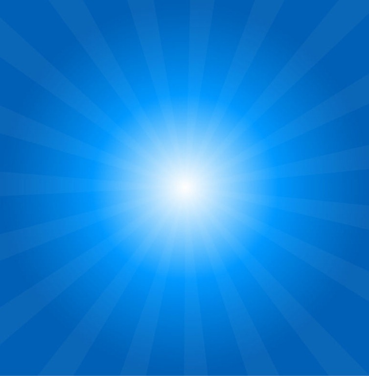 Sun Rays Vector Background
