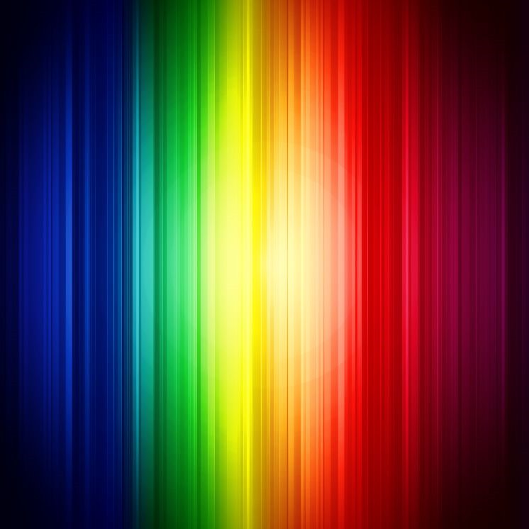 Abstract Rainbow Colorful Vertical Striped Vector Background