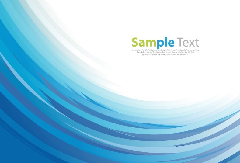 Vector Awesome Abstract Design Blue Background